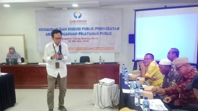 Ombudsman Lampung Terima 43 Konsultasi di Tulangbawang Barat