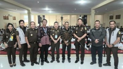 Imbau Jangan Tertipu Oknum, Kajati Lampung Tinjau Pelaksanaa Tes SKD Kejaksaan 2024