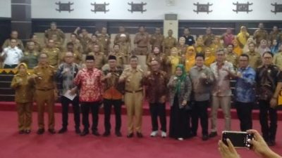 Reses DPRD Propinsi Lampung Dapil lll,Bangkit Sekda Paparkan Keberhasilan Kota Metro