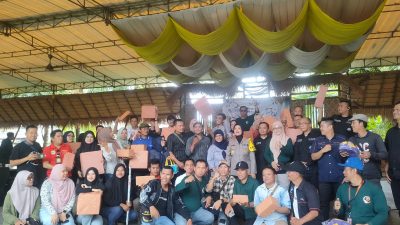 Bagi-Bagi Hadiah Menarik, Polda Lampung Gelar Gathering bersama Insan Pers