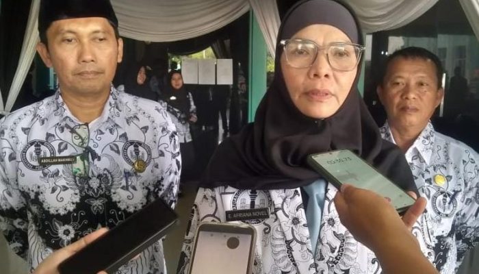 Kepala Disdikbud Eka Afriana Dikukuhkan Sebagai Ketua PGRI Kota Bandar Lampung