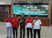 Kejati Lampung Coffee Morning Bersama Insan Media, Bersinergi Bersama Mendukung Kinerja Kejaksaan