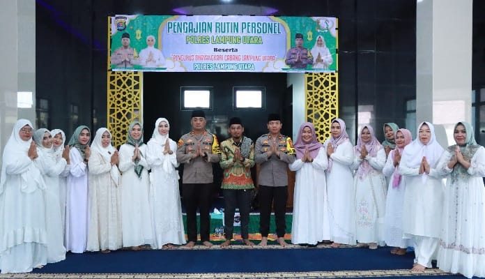 Bentuk Karakter Anggota, Polres Lampung Utara Gelar Binrohtal