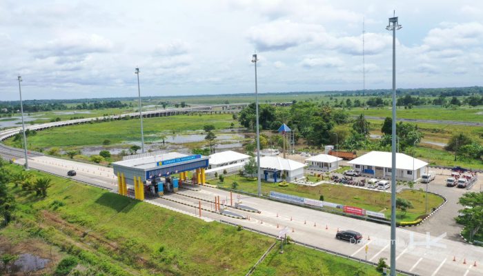 Diskon Berakhir, Hutama Karya Berlakukan Tarif Normal di Tol Terbanggi Besar-Pematang Panggang-Kayu Agung Lampung