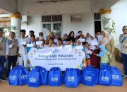 PLN serta YBM UPT Tanjung Karang Berbagi ke Panti Asuhan dan Ponpes Bandar Lampung
