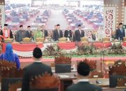 Walikota Eva Dwiana Hadiri Pelantikan Anggota DPRD Bandar Lampung