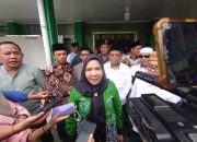 Eva Dwiana Buka Muskercab I PCNU Kota Bandarlampung