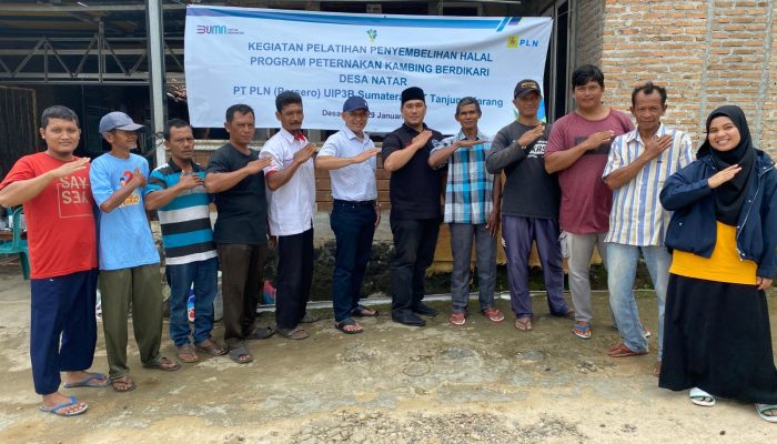 PLN UPT Tanjung Karang Gelar Pelatihan Penyembelihan Halal di Lampung Selatan