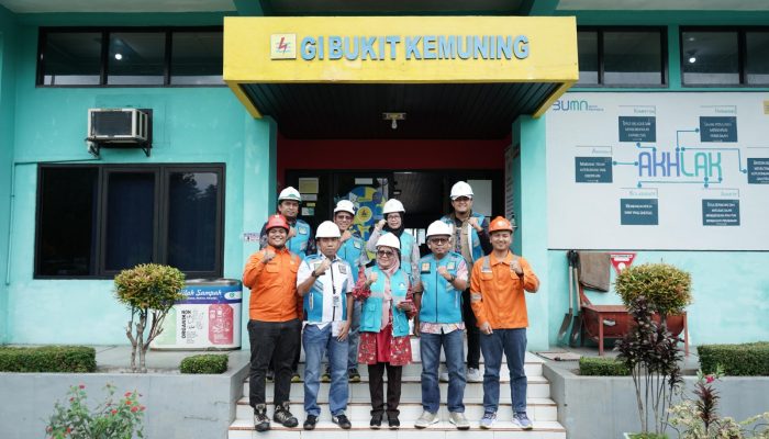 Kunjungi 3 Gardu Induk, Manajemen UPT Tanjung Karang Bandar Lampung Gelar Safari Ramadhan