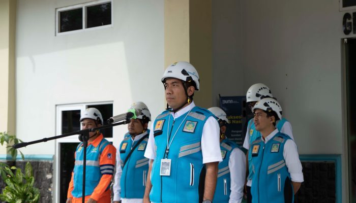 PLN UPT Tanjung Karang Gelar Apel Siaga untuk Menjamin Keandalan Listrik Sambut Idul Fitri