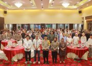 Polda Lampung Berbagi Takjil dan Buka Puasa Bersama dengan Awak Media