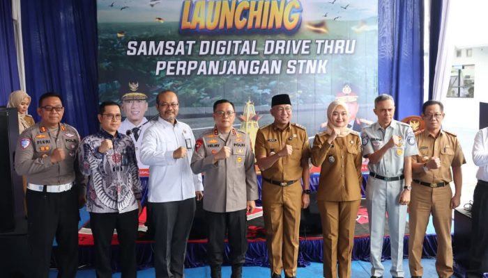 Provinsi Lampung Luncurkan Samsat Digital Drive Thru, Gubernur Mirza: “Pelayanan Sekarang Gak Pakai Drama