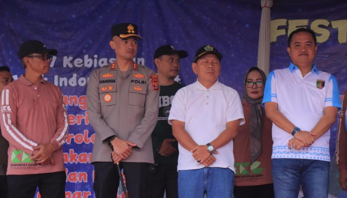 Festival Pendidikan Jadi Panggung Semangat Kota Metro, Kapolres Turun Langsung Kawal Antusias Warga