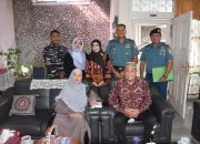 Komandan Lanal Lampung laksanakan Anjangsana Jelang HUT ke -60 Lanal Lampung