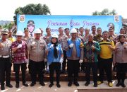 Walikota Bandar Lampung Lakukan Peletakan Batu Pertama Tahap 2 Di Polresta Bandar Lampung