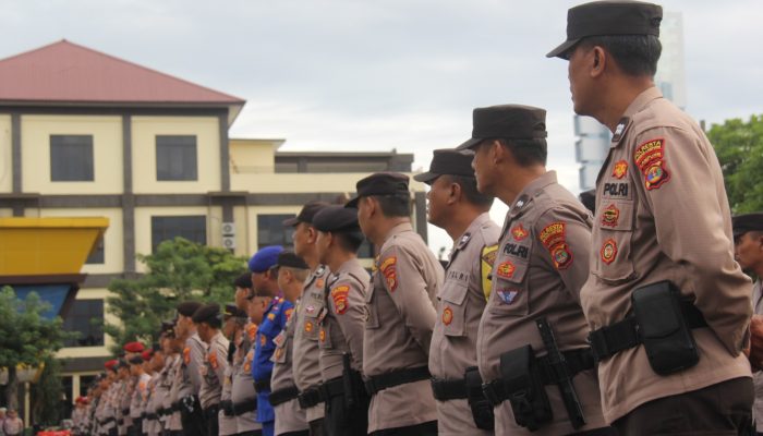 Polisi Turunkan 343 Personel Amankan Aksi Bela Palestina di Bandar Lampung
