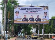 Gubernur Lampung Rahmat Mirzani Djausal akan Kukuhkan Pengurus IJP