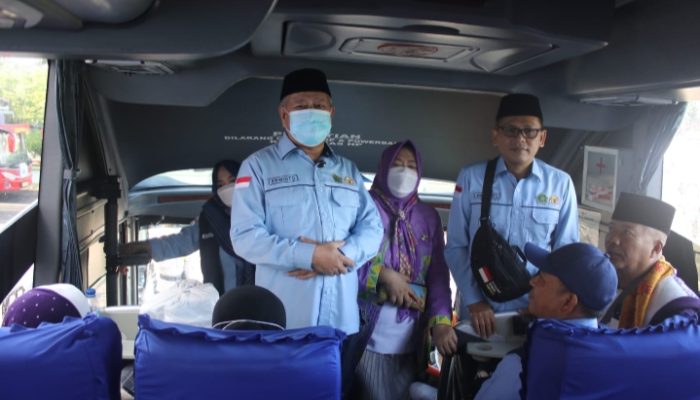 Kloter Pertama Jemaah Haji Lampung Tiba, Satu Jemaah Dirujuk ke RS Abdul Moeloek