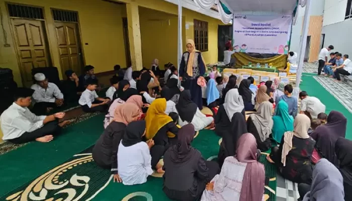 Pertamina Patra Niaga Sumbagsel Santuni Anak Yatim