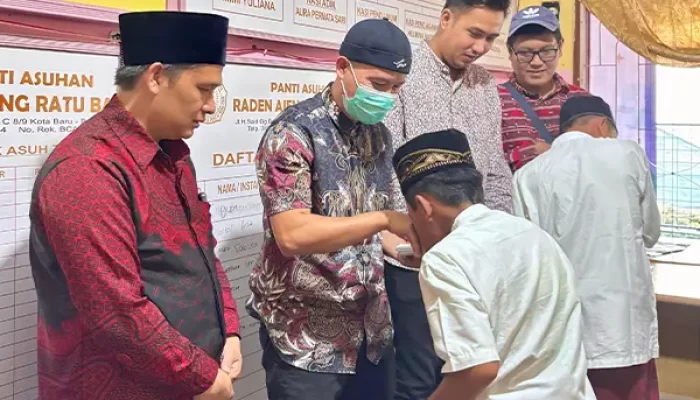 Pertamina Patra Niaga Sumbagsel Santuni Anak Yatim