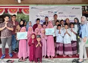 Pertamina Patra Niaga Sumbagsel Santuni Anak Yatim di Dua Panti Asuhan Bandar Lampung