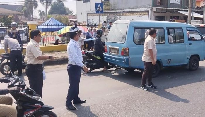 Samsat I Rajabasa Sosialisasikan Pemutihan Pajak Kendaraan Lampung di 2 Titik Strategis
