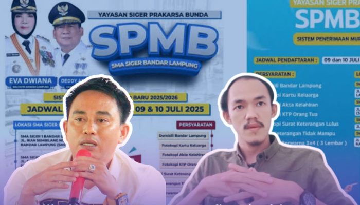 BRIM 08 dan FAGAS Dorong Mendikdasmen Periksa Izin SMA Siger Bandar Lampung