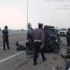 Sopir Ngantuk Mobil Innova Tabrak Truk di JTTS Lampung Selatan, Dua Tewas dan Tiga Luka-Luka