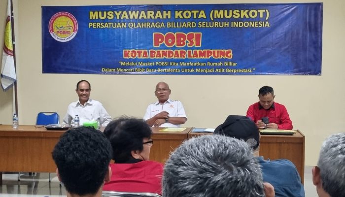 Sidang Muskot POBSI Lampung Dinyatakan Deadlock 