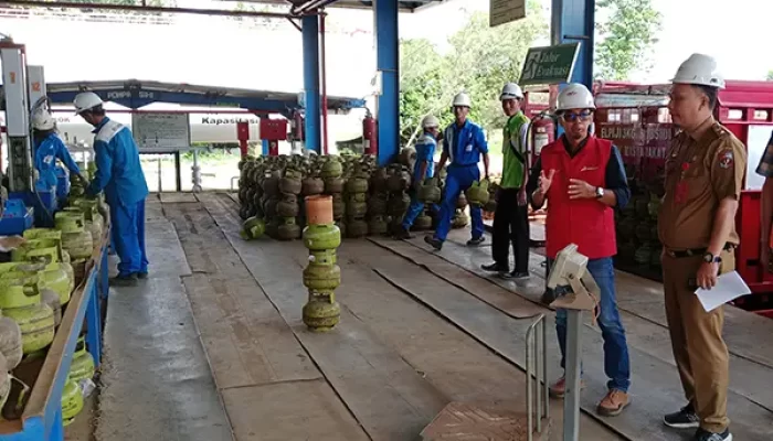 Pemkab Lampung Utara Bersama Pertamina Sidak Distribusi LPG 3 Kg, Stok Aman dan Harga Sesuai