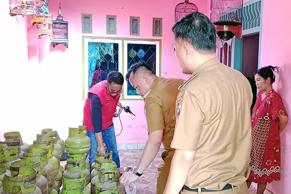 Pemkab Lampung Utara Bersama Pertamina Sidak Distribusi LPG 3 Kg, Stok Aman dan Harga Sesuai