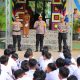 Sambangi SMPN 5, Kapolresta Bandar Lampung Ajak Pelajar Jauhi Kenakalan Remaja