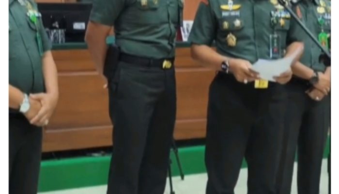 Hakim Vonis Mati Kopda Bazarsah atas Penembakan Tiga Polisi di Way Kanan
