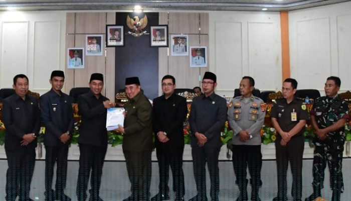 Bupati Tanggamus Sampaikan RPJMD 2025-2029 dan Rancangan KUPA-PPASP 2025