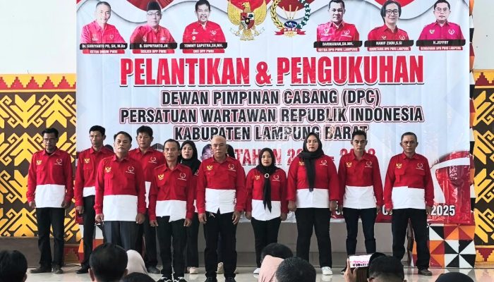 Pengurus DPC Lambar Periode 2025-2028 Resmi Dilantik