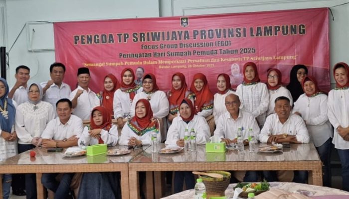 Peringati Hari Sumpah Pemuda, TP Sriwijaya Lampung Gelar FGD