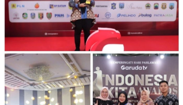 Wali Kota Bandar Lampung, Eva Dwiana Raih Penghargaan Excellence in Public Service Innovation Dalam Acara “Indonesia Kita Awards