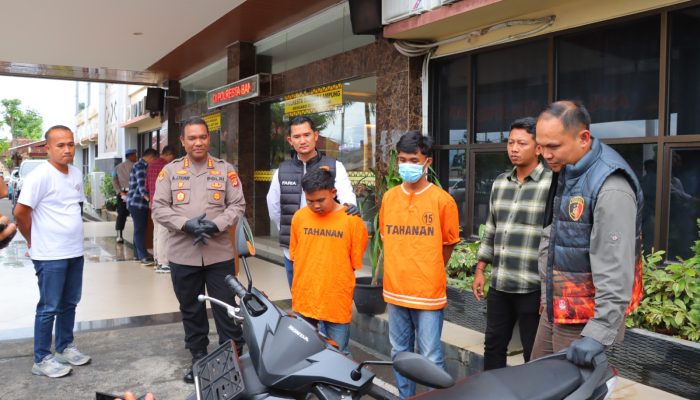 Sudah Beraksi di 30 TKP, Komplotan Curanmor Bersenpi di Bandar Lampung Ditangkap