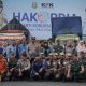 Walikota Beserta Kapolresta Bandar Lampung Dan Dandim 0410/KBL Lepas 13 Truk Bantuan Ke 3 Provinsi Yang Terdampak Bencana Banjir