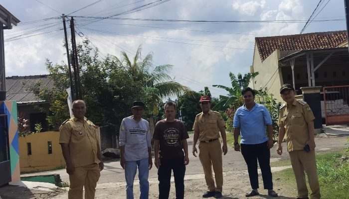 Pemkot Bandar Lampung Langsung Turun Cek Ke Lokasi Jalan Padat Karya yang Rusak