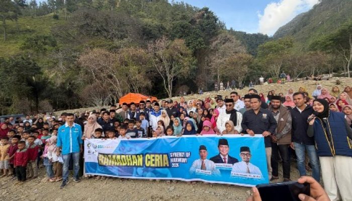 Peduli Kemanusiaan, Ketua KNPI Lampung Terbang ke Aceh Tengah Salurkan Bantuan Korban Banjir Bandang