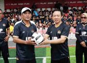 Pemprov Lampung dan Jurnalis Perkuat Sinergi Pembangunan Daerah Lewat Minisoccer