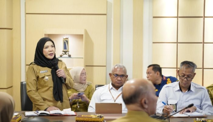 Didepan Sekda Dan DPRD Prov Lampung, Eva Dwiana Semprot BBWS Soal Penanganan Sungai, Minta Jangan Bebankan Banjir ke Pemda