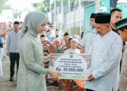 Pemprov Lampung Salurkan Bantuan untuk Masjid dan Anak Yatim di Momen Safari Ramadhan