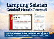 Di Bawah Kepemimpinan Egi-Syaiful, Lampung Selatan Tembus 12 Besar Nasional SDGs lewat I-SIM 2025