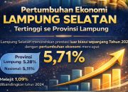 Pertumbuhan Ekonomi Lampung Selatan Meroket 5,71 Persen, Lampaui Provinsi dan Nasional