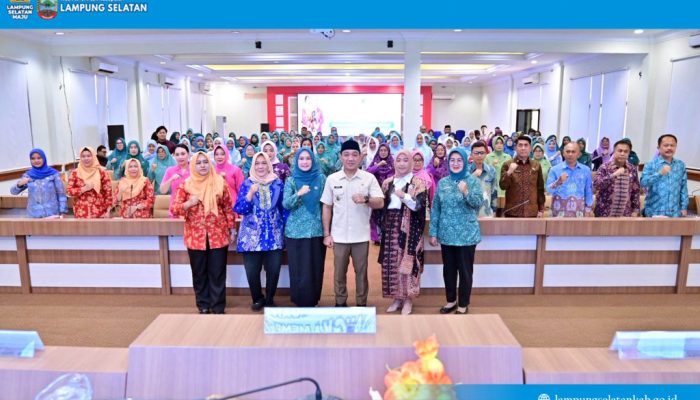Semangat Kartini di Era Digital, Pemkab Lampung Selatan Dorong Ibu Jadi Benteng Anak dari Ancaman Siber