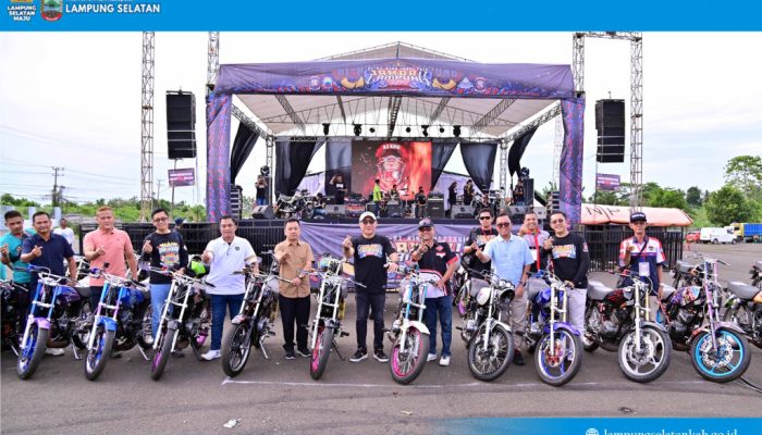 Jamda II RX-King Lampung Resmi Dibuka, Wabup Syaiful: Keselamatan Harus di Atas Kecepatan