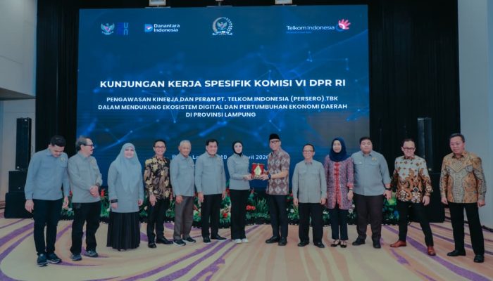 Kunker Komisi VI DPR RI di Lampung, Gubernur Tekankan Pemerataan Ekonomi Berbasis Digital