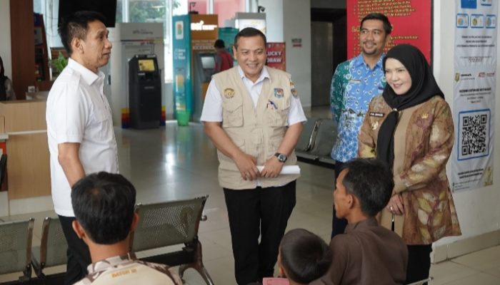 Wamendagri RI Lakukan Sidak Ke Bandar Lampung, Pemkot Siap Meningkatkan WFA hingga 50 persen